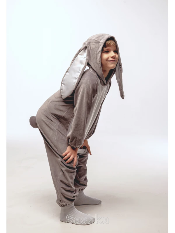 Карнавальний костюм Кролик з білими вушками